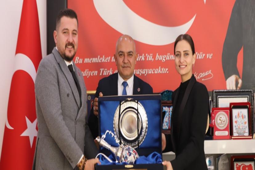 BAŞKAN CARAN’DAN TEFENNİ’YE ZİYARET