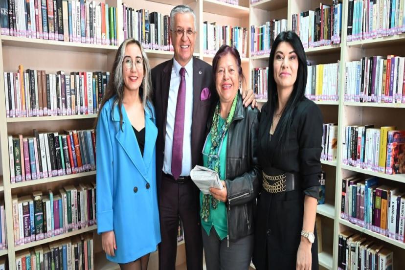 BAŞKAN TOPALOĞLU İLÇE HALK KÜTÜPHANESİNDE