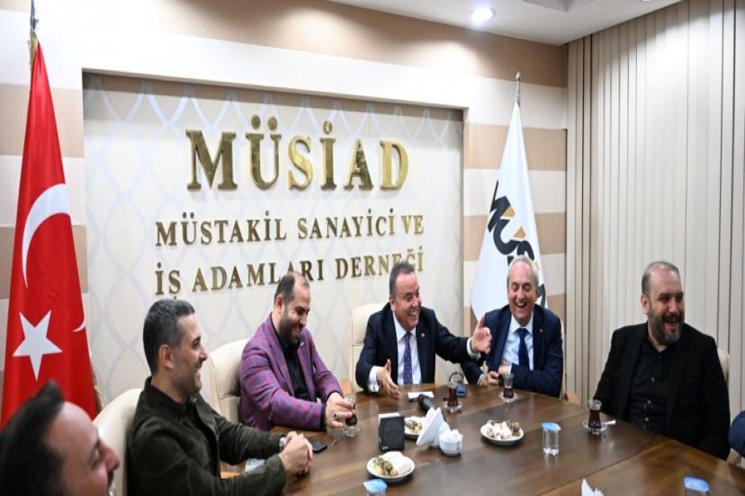 BÖCEK MÜSİAD’I ZİYARET ETTİ