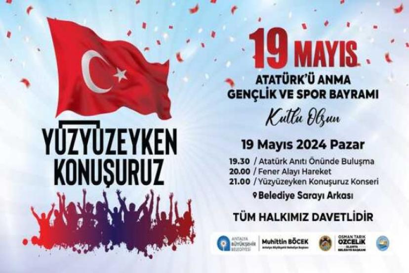 BÜYÜKŞEHİR'DE 19 MAYIS HAZIRLIĞI