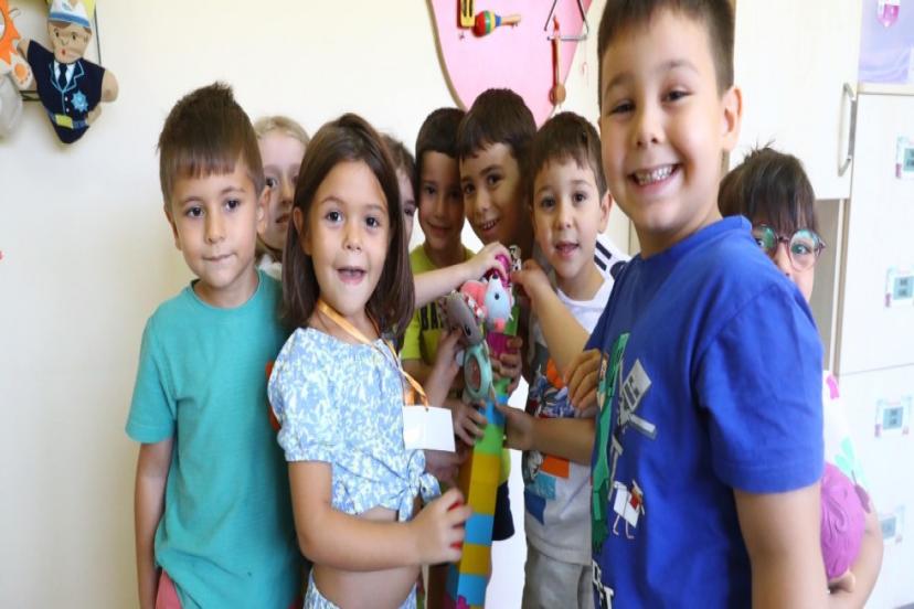 BÜYÜKŞEHİR’İN KREŞLERİ YOĞUN İLGİ GÖRÜYOR