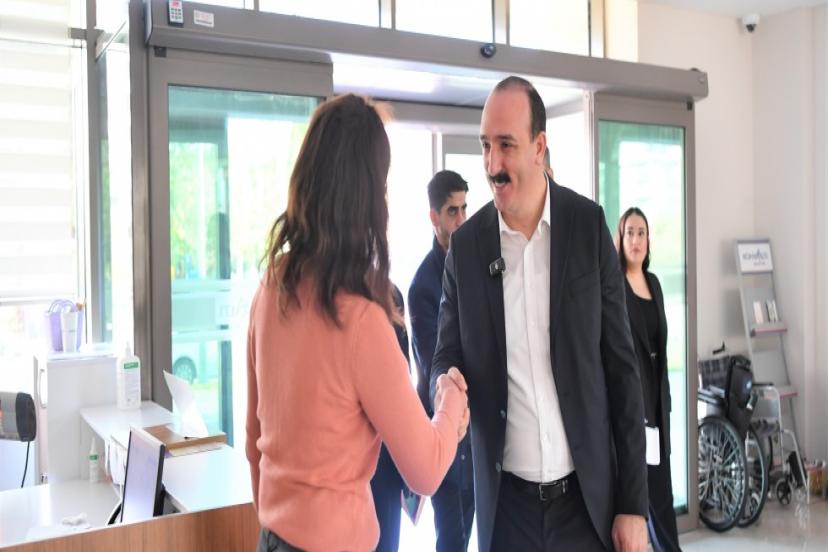 CEM KOTAN EĞİTİM MERKEZLERİNİ İNCELEDİ