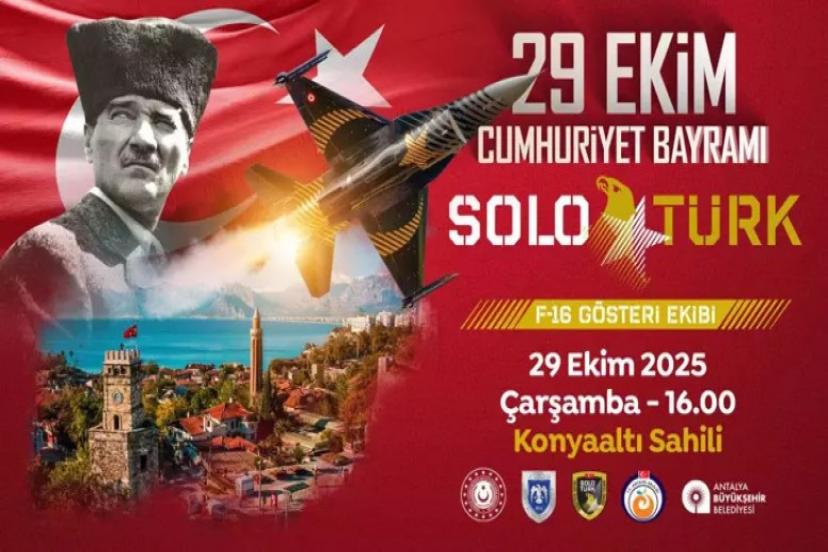 CUMHURİYET BAYRAMI ANTALYA’DA COŞKUYLA KUTLANACAK