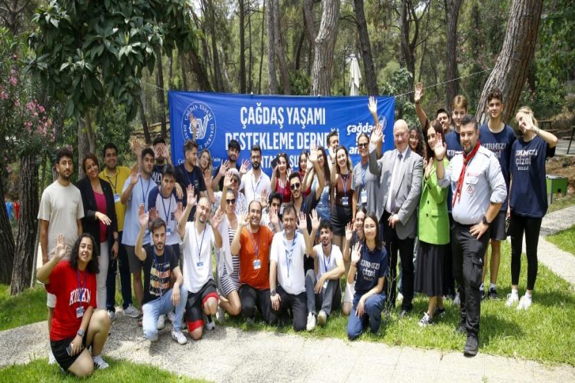 ÇYDD ÖĞRENCİLERİ, BÜYÜKŞEHİR GENÇLİK KAMPI’NDA