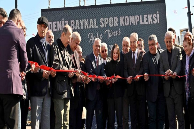 DENİZ BAYKAL SPOR KOMPLEKSİ, 2’NCİ ÖLÜM YILDÖNÜMÜNDE AÇILDI
