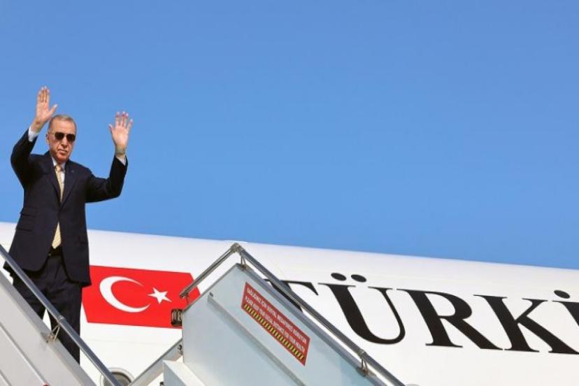 CUMHURBAŞKANI ERDOĞAN IRAK'A GİTTİ