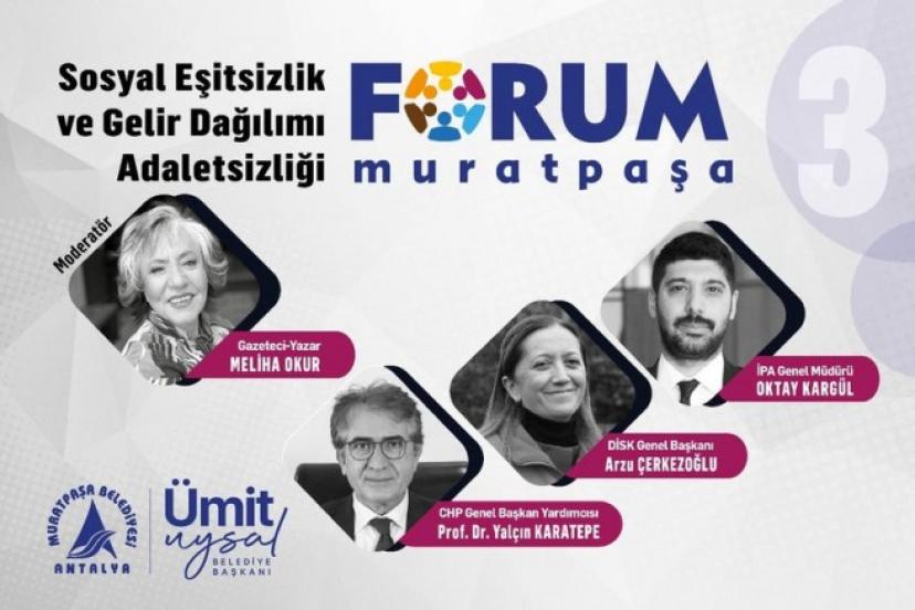 FORUM MURATPAŞA’DA GÜNDEM HALKIN EKONOMİSİ 
