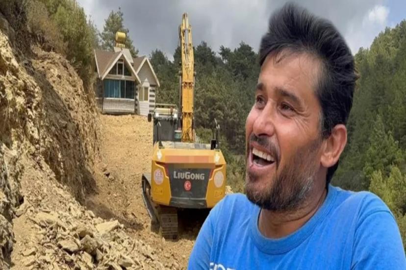 GAZİPAŞA'DA YIKIM KARARINA KARŞI YARATICI ÇÖZÜM: EVİNİ 150 METRE TAŞIDI