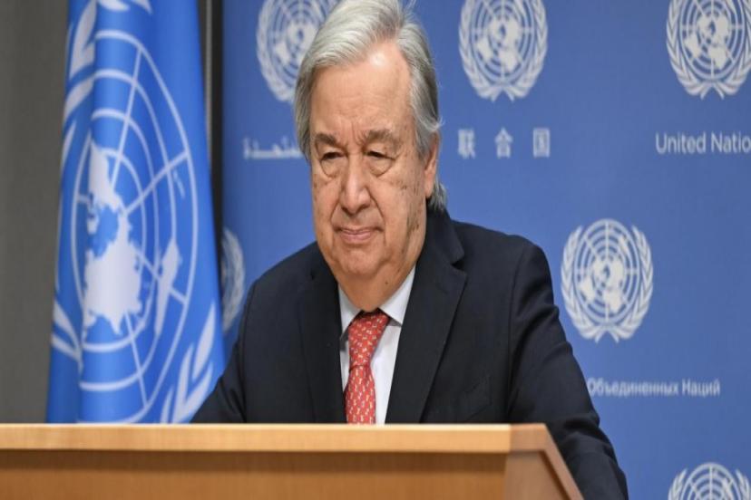 GUTERRES: SURİYE HALKI TARİHİ BİR FIRSATLA KARŞI KARŞIYA