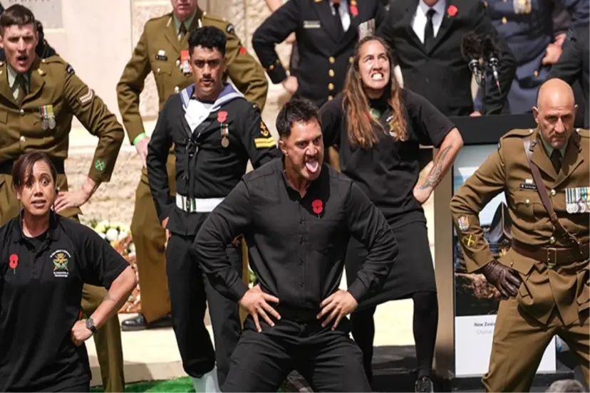 HAKA" DANSIYLA İLGİNÇ GÖRÜNTÜLER ORTAYA ÇIKTI