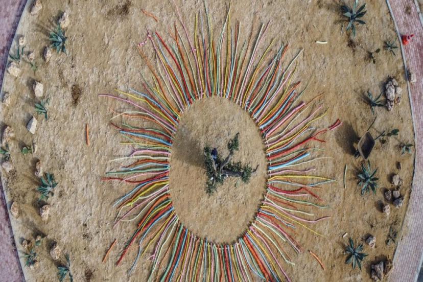 HASTANE YOLU KAVŞAĞINA RENGARENK EKOLOJİK PEYZAJ