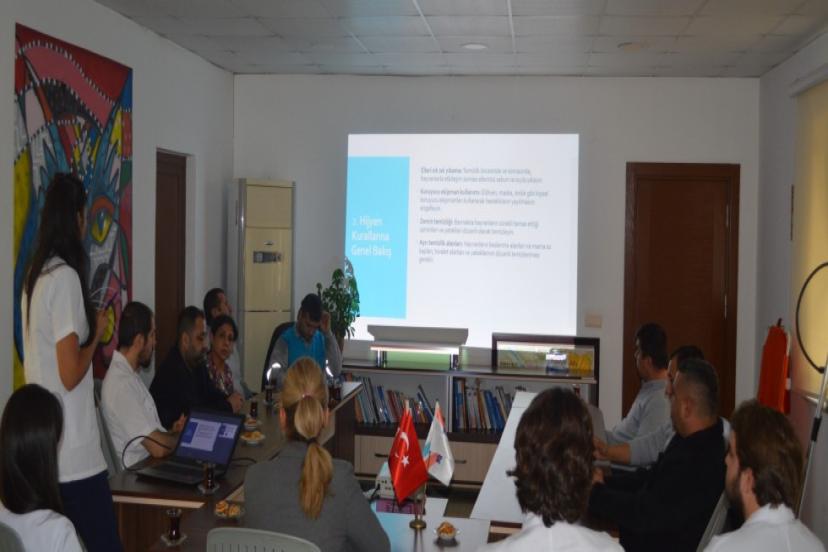   HAYVAN BAKIM VE HİJYEN EĞİTİMİ  VERİLDİ