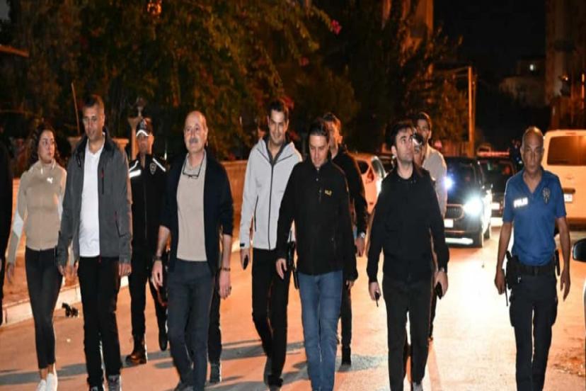 İL EMNİYET MÜDÜRÜ ZAİMOĞLU YEŞİLDERE’DE HALKIN NABZINI TUTTU