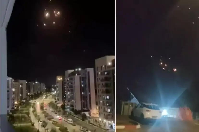 İRAN, İSRAİL'İ FÜZELERLE VURDU