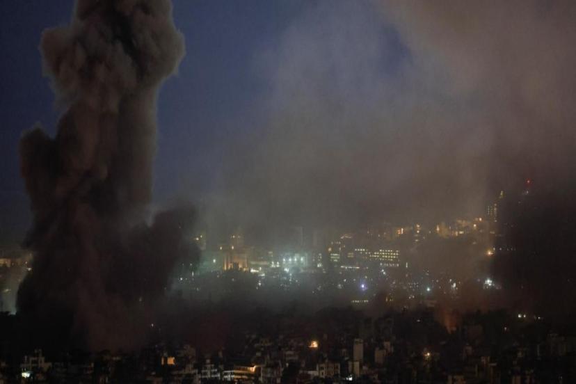 İŞGALCİ İSRAİL LÜBNAN'A GÜN BOYU ŞİDDETLİ HAVA SALDIRISI DÜZENLEDİ