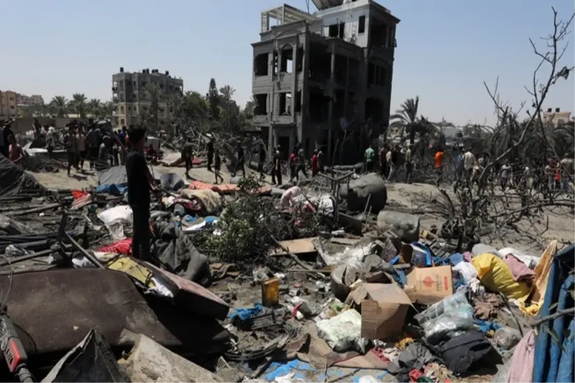 "İSRAİL NAZİ SOYKIRIMINA DEVAM EDİYOR