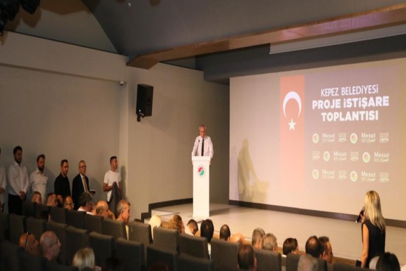 KEPEZ BELEDİYE BAŞKANI KOCOGÖZ, 1,5 YILLIK HİZMETLERİ DEĞERLENDİRDİ