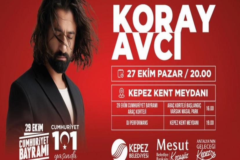 KEPEZ'DE CUMHURİYET BAYRAMINA ÖZEL HALK KONSERİ