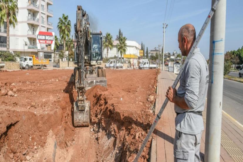 KEPEZ’DEN İKİ MAHALLEYE DRENAJ KANALI