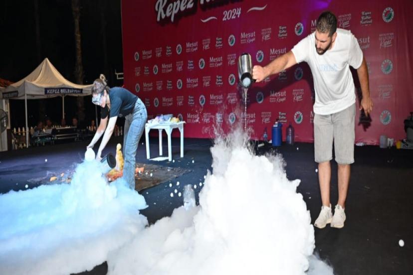 KEPEZ KÜLTÜR FESTİVALİ’NDE ‘BİLİM ŞOV’