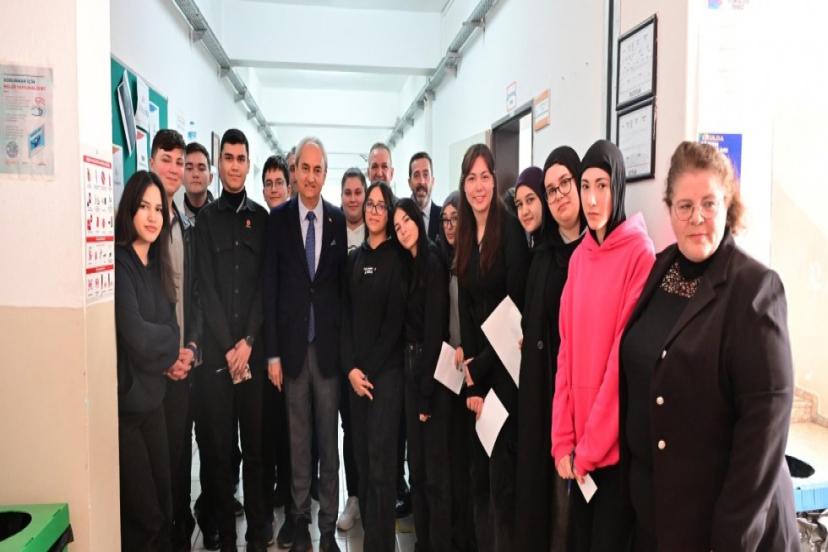 KOCAGÖZ, OKUL OKUL GEZİYOR