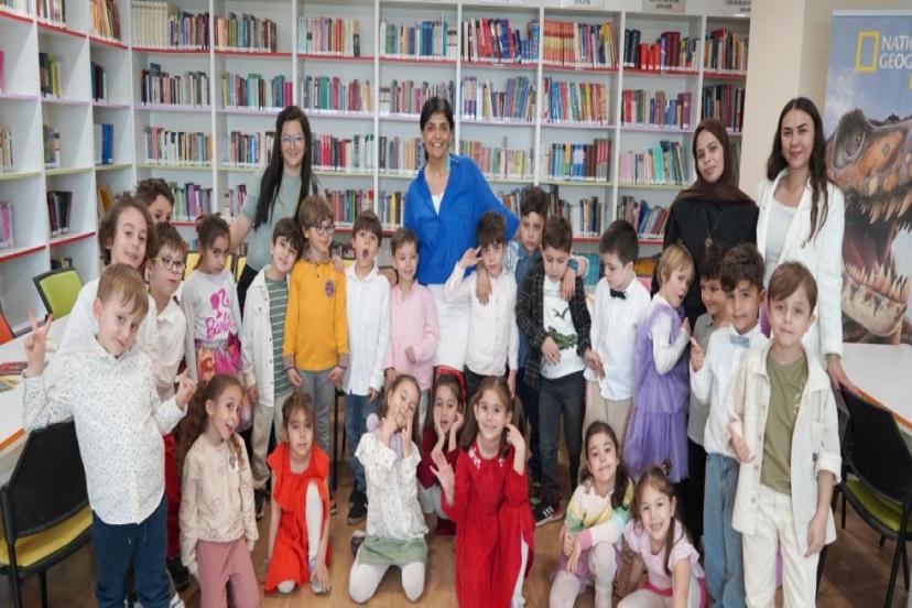 KONYAALTI BELEDİYESİ KÜTÜPHANESİ MİNİKLERİ AĞIRLADI