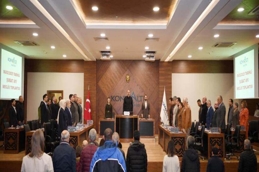 KONYAALTI MECLİSİ’NDE 6 ŞUBAT VE KARTALKAYA VURGUSU