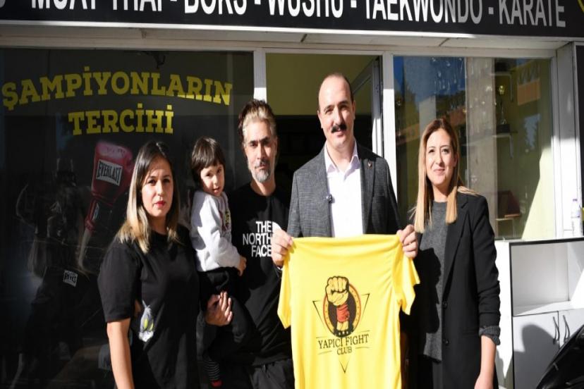 KOTAN’DAN ESNAFA HEM ZİYARET HEM DENETİM