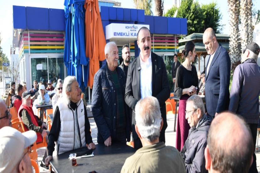 KOTAN EMEKLİ VATANDAŞLARLA BULUŞTU