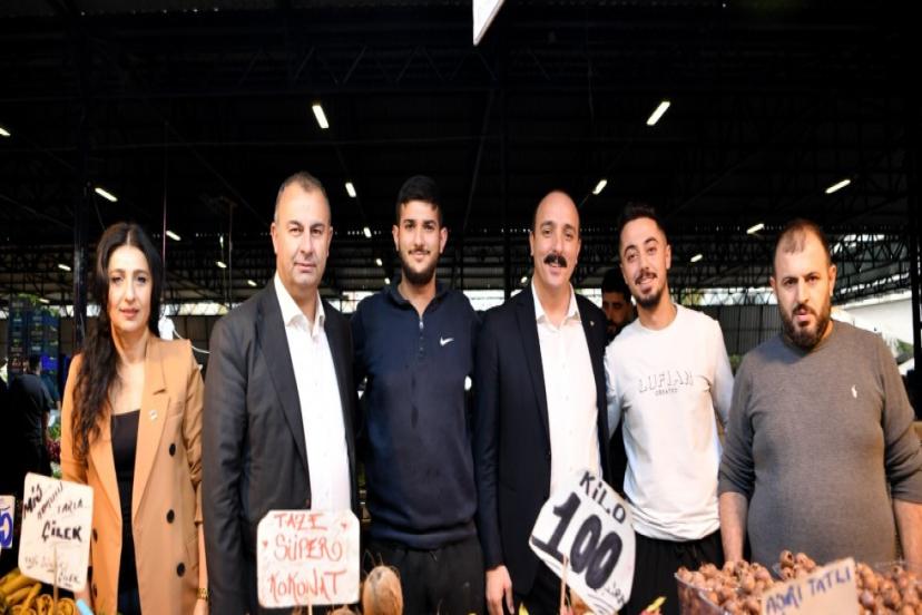 KOTAN PAZAR ESNAFIYLA BULUŞTU