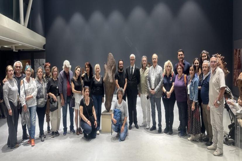 ‘LİKYA’NIN  ATLARI’ SERGİSİ SANATSEVERLERLE BULUŞTU 