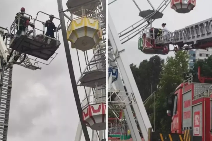 LUNAPARKTA KORKU DOLU ANLAR! 