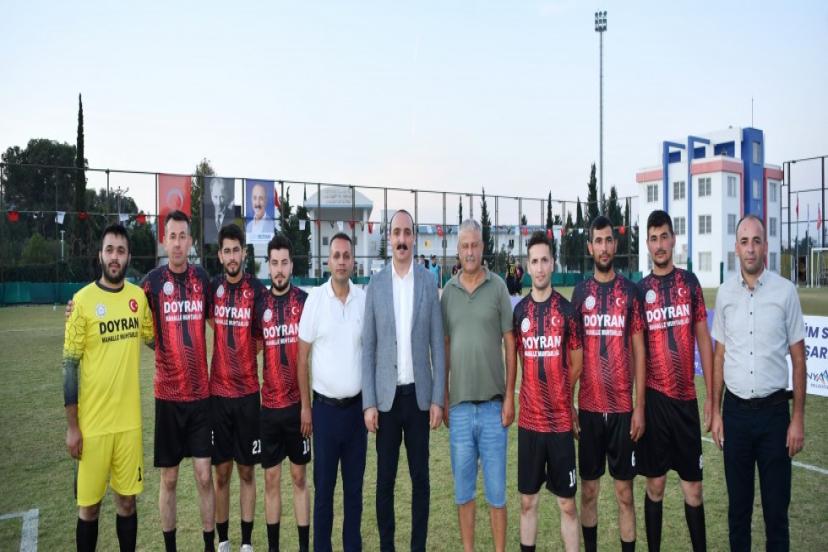 MAHALLELER ARASI FUTBOL TURNUVASI BÜYÜK HEYECANLA DEVAM EDİYOR