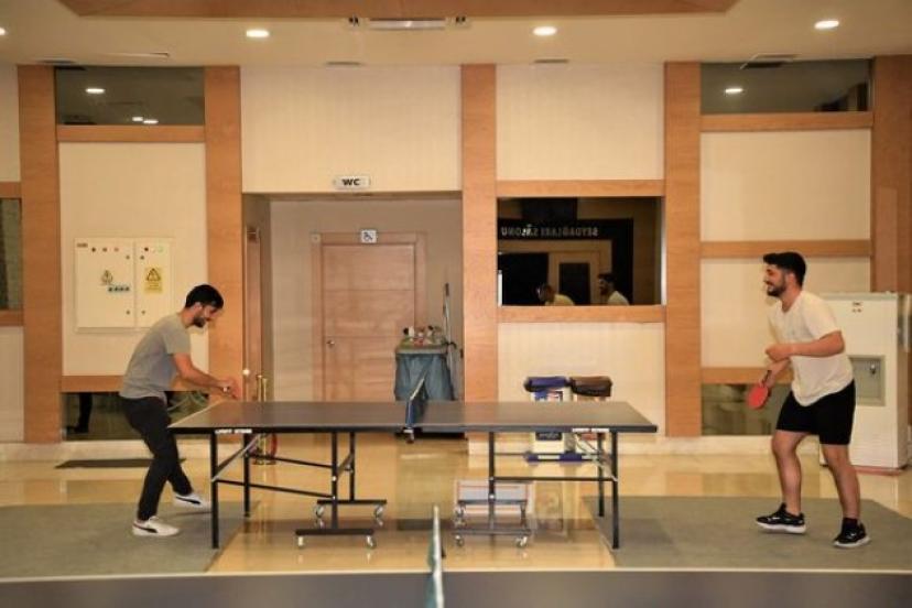 MASA TENİSİ TURNUVASI BAŞLADI 