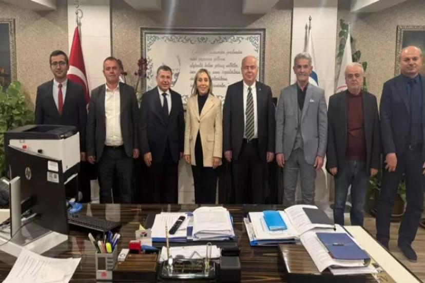 MİLLETVEKİLİ ÇOKAL'DAN, TANRIÖVER'E ZİYARET