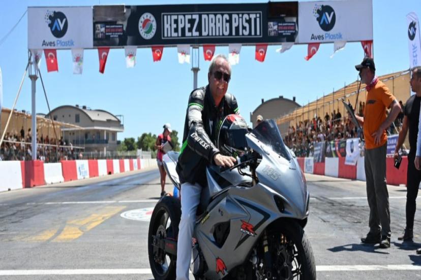 MOTO DRAG ŞAMPİYONASI KEPEZ'DE