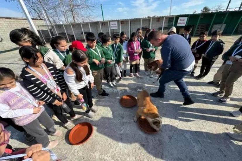 ÖĞRENCİLERDEN 'CAN' DOSTLARA ZİYARET 