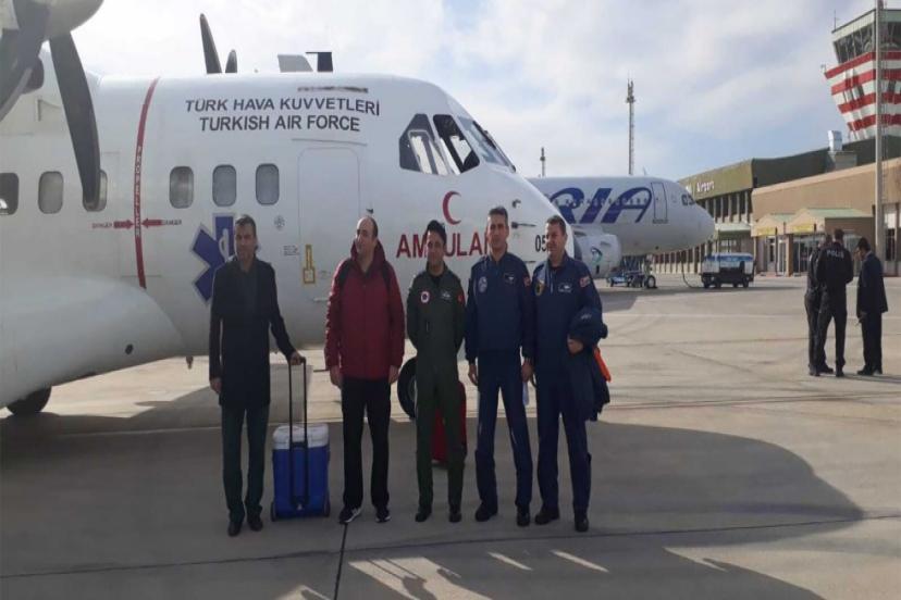 ORGAN NAKLİ BEKLEYEN HASTAYA HAVA KUVVETLERİ YETİŞTİ 