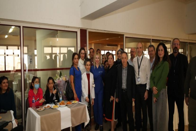 ÖZKAN, ENGELLİ ÇALIŞANLARLAR BİR ARADA