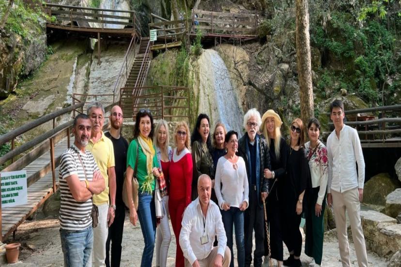 RESSAMLAR ALANYA'DA BULUŞTU...