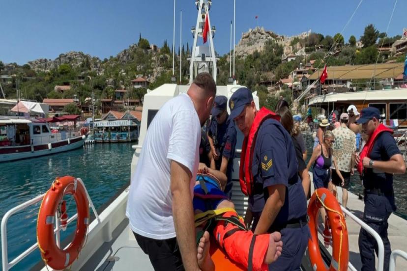 SAHİL GÜVENLİK EKİPLERİNDEN HIZLI MÜDAHALE