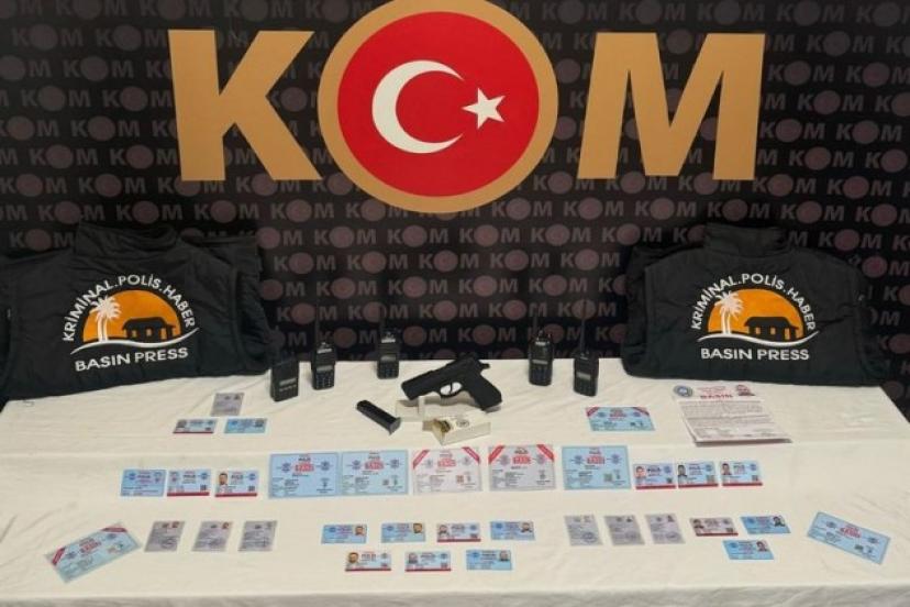 SAHTE GAZETECİLER TUTUKLANDI