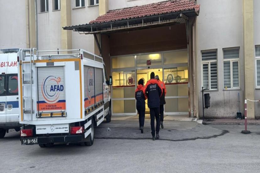 SİVAS'TA BİR HASTANEDE KARBON FİLTRE PATLADI