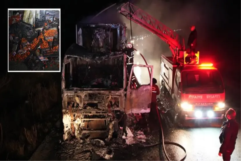 SOĞUTUCU MOTORUNDA YANGIN