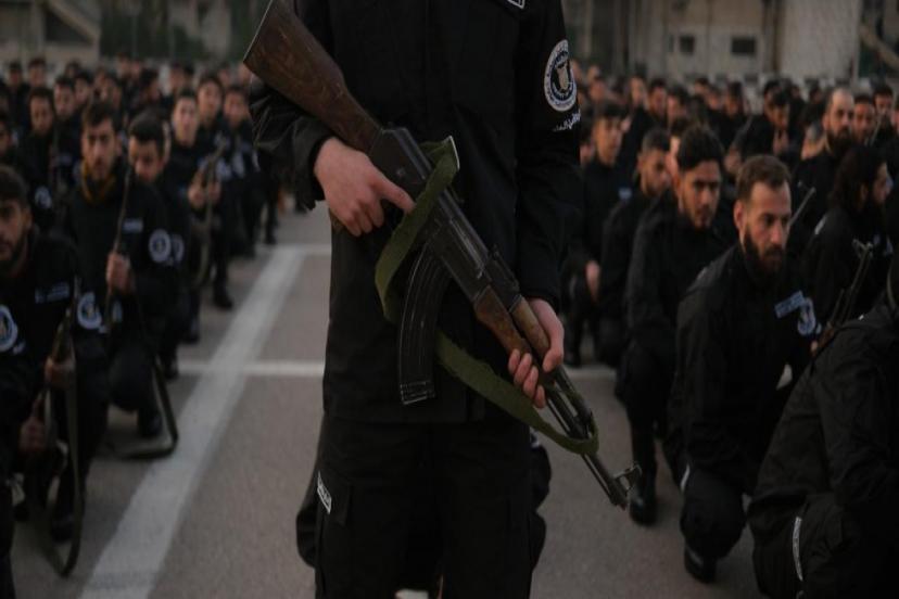 SURİYE'DE YENİ KOLLUK KUVVETİ ADAYLARINA EĞİTİM VERİLİYOR