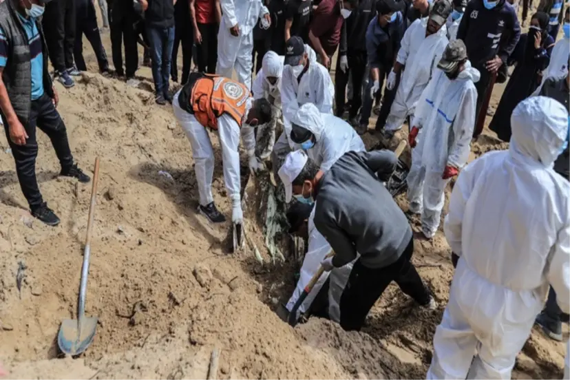 TOPLU MEZARDAN 310 CESET ÇIKTI