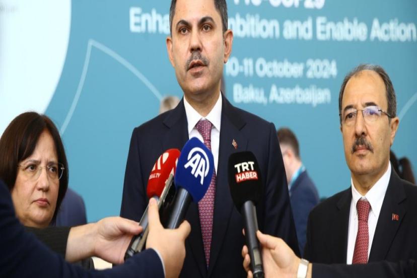 TÜRKİYE, COP 29 SÜRECİNDE AZERBAYCAN'A DESTEK OLACAK