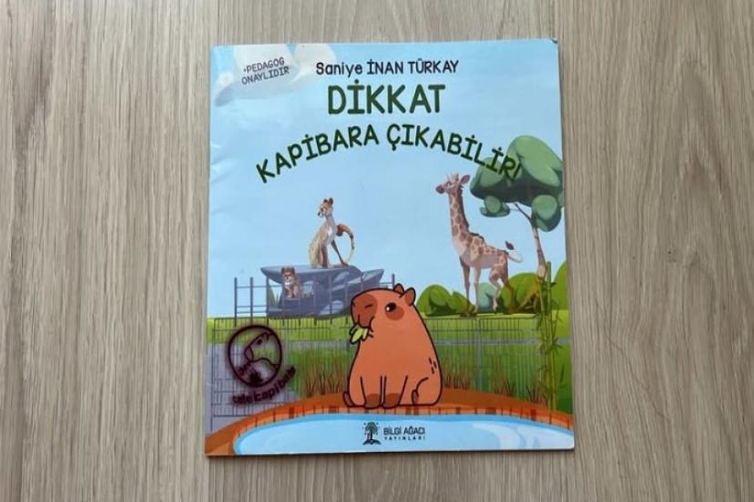 TÜRKİYE'DE BİR İLK: "DİKKAT KAPİBARA ÇIKABİLİR!" RAFLARDAKİ YERİNİ ALDI 