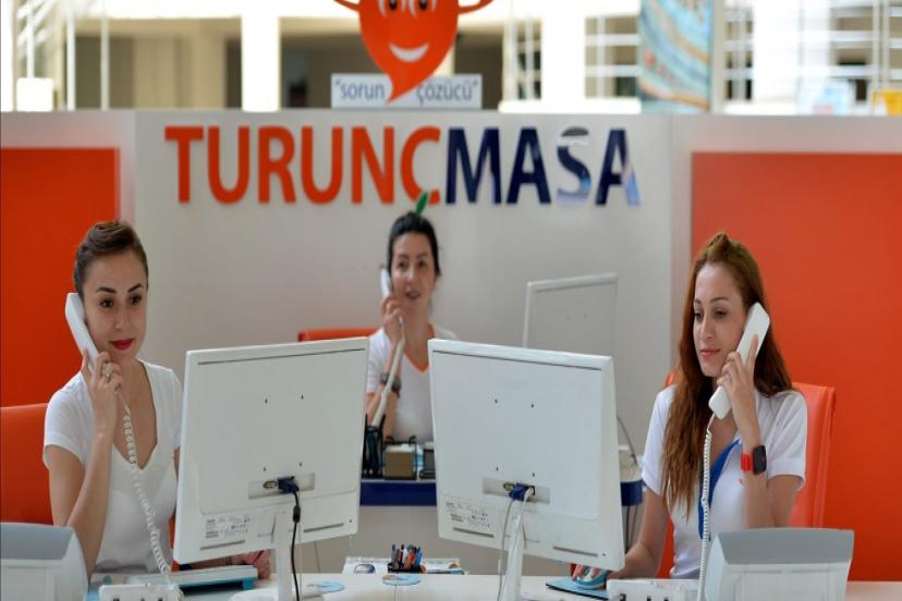 TURUNÇ MASA'YA TELEFON YAĞMURU