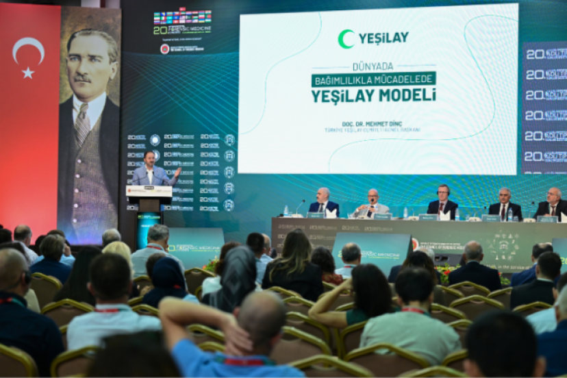 YEŞİLAY BAŞKANI DİNÇ: “BAĞIMLILIK SADECE SAĞLIĞI DEĞİL, GELECEĞİMİZİ DE TEHDİT EDİYOR”